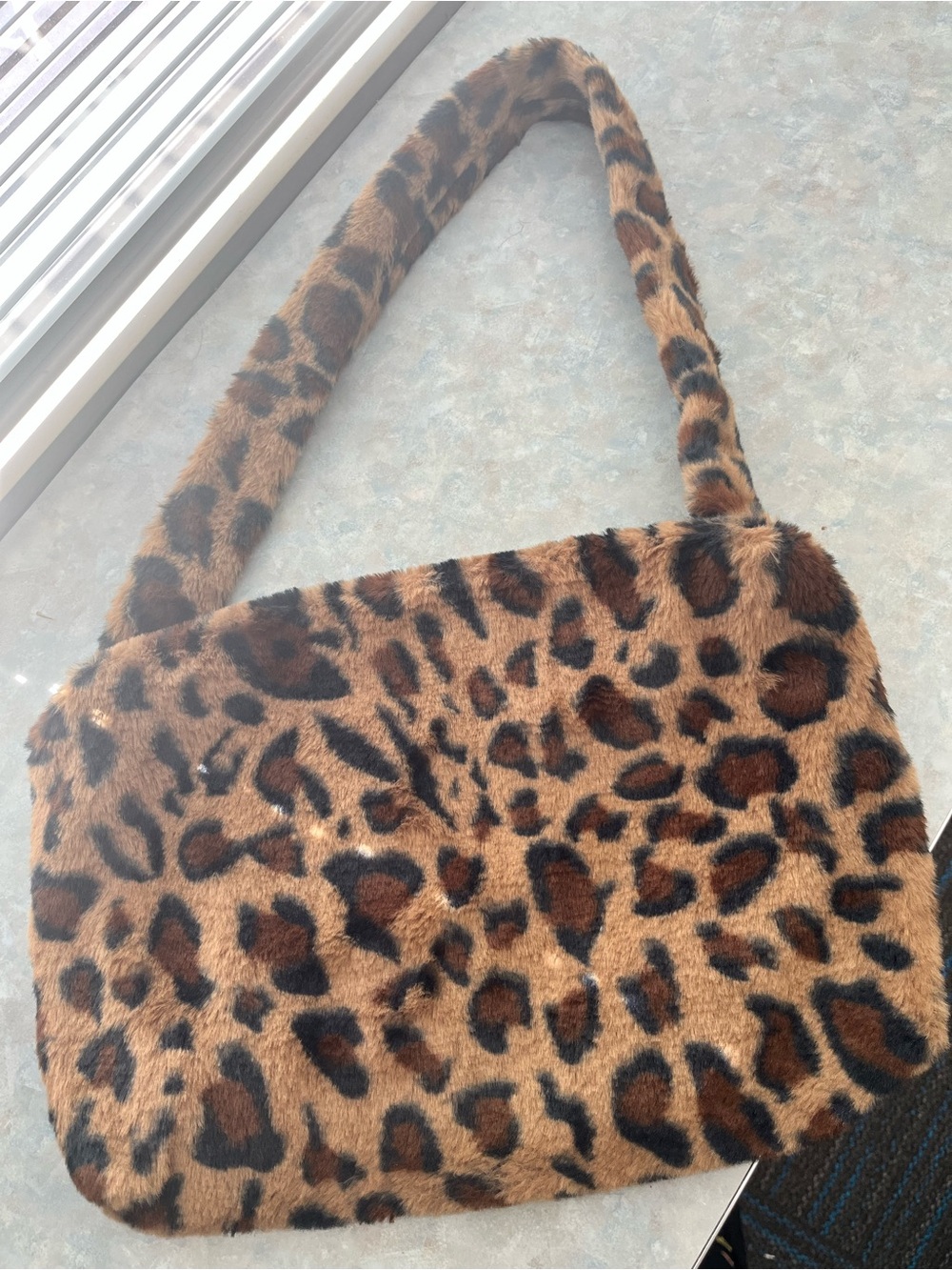 Leopard Fur Purse